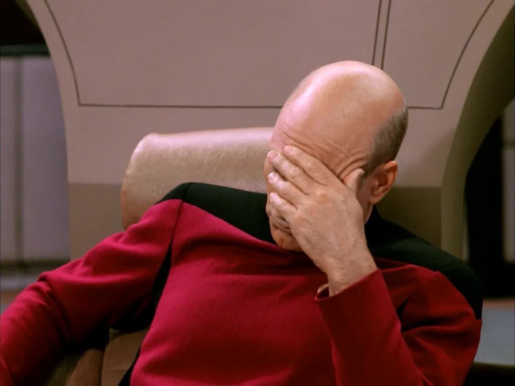 Captain Picard facepalm